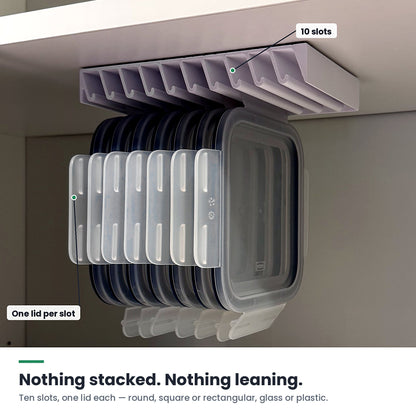 LidLoft 10-Slot Lid Organizer