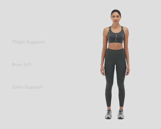 High Waisted And Hip Lifting Yoga Elastic